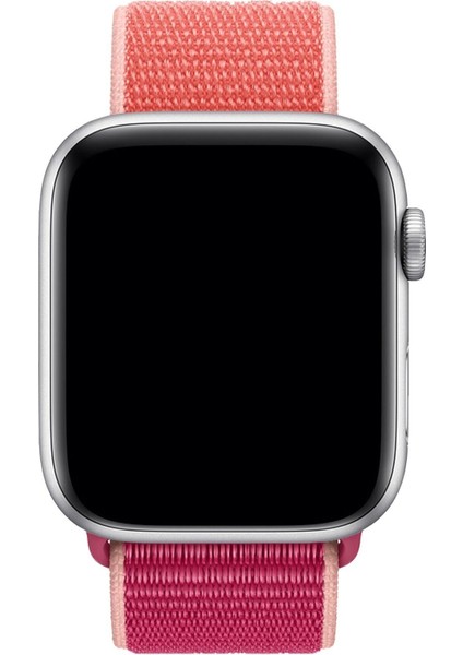 Apple Apple Watch 10/11/9/8/7/6/5/4/3/SE/ULTRA/HK/PRO/MAX 49MM 46MM 45MM 44MM 42MM Kordon Kayış Bileklik Naylon Örgü Hasır Cırt Cırtlı Kaliteli Silikon fırsatları