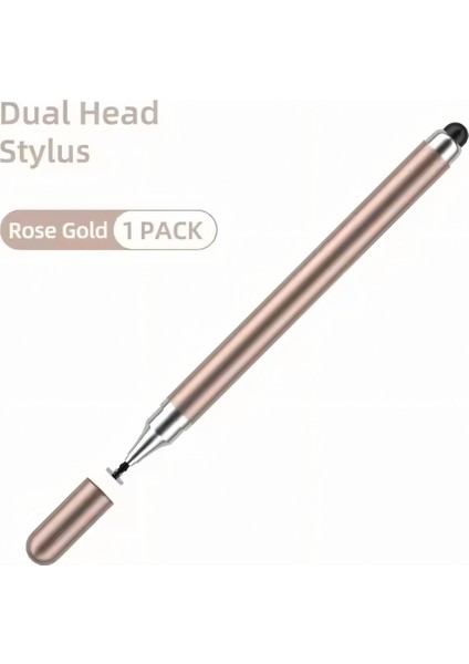 2in1 Dokunmatik Stylus Disk Pen ve Tükenmez Tablet Kalemi Telefon Tüm Dokunmatik Ekranlara Uyumlu
