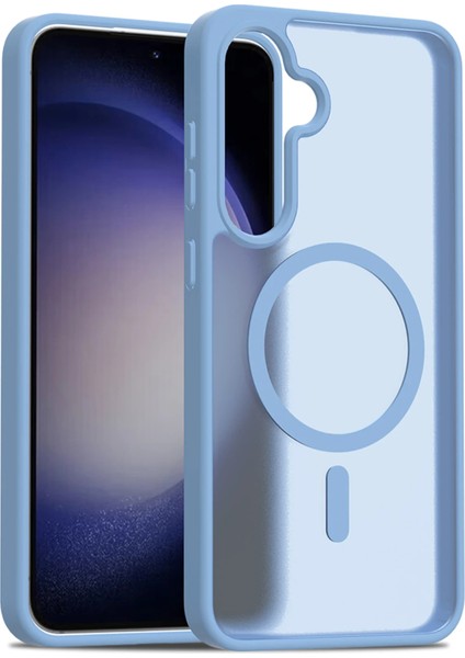 Msa-Shop Joko Samsung Galaxy S24 Fe Jota Magsafe Kapak - Açık Mavi