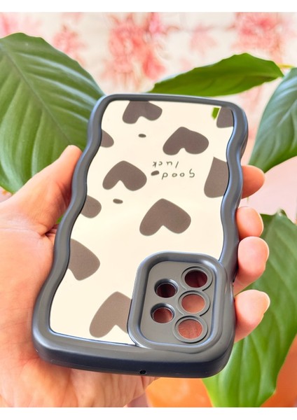 Samsung Galaxy A23 Uyumlu Kılıf Aynalı Kalp Desenli Yumuşak Kenarlı Kamera Korumalı Silikon Kapak indirimleri