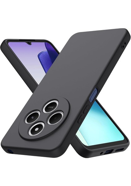Xiaomi Redmi 14C 4g Kılıf Kadife Lansman Soft Yumuşak Liquid Silikon Kamera Korumalı Kapak