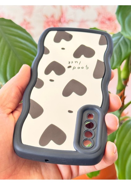 Samsung Galaxy A30S - A50 Uyumlu Kılıf Aynalı Kalp Desenli Yumuşak Kenarlı Kamera Korumalı Silikon Kapak fırsatları
