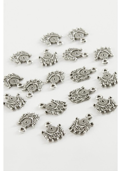 Allzey Osmanlı Bayrağı Tesbih Aparatı 50 Gram-Gümüş Rengi fiyatları