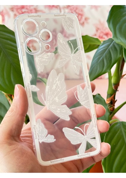 Xiaomi Redmi 12 4g Uyumlu Kılıf Tasarımlı Desenli Kamera Korumalı Şeffaf Kelebek Esnek Yumuşak Silikon Kap fiyatları
