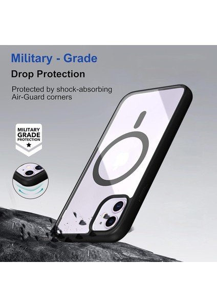 Apple iPhone 12 Kılıf Magsafe Wireless Şarj Özellikli Tam Koruma Renkli Sert Silikon Ege Kapak indirimleri