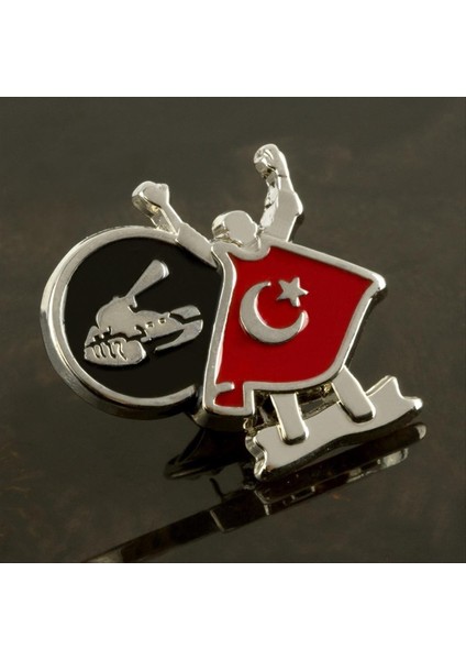 Msa-Shop Ay Yıldız Yaka Rozet-Gümüş Rengi fiyatları