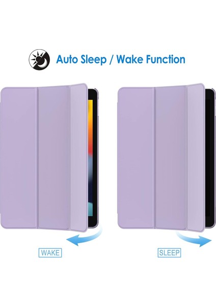 Apple Ipad 7. 8. 9. Nesil 10.2 Güçlü Manyetik Smart Kapak Devrilmez Standlı Uyku Modlu Tablet Kılıfı