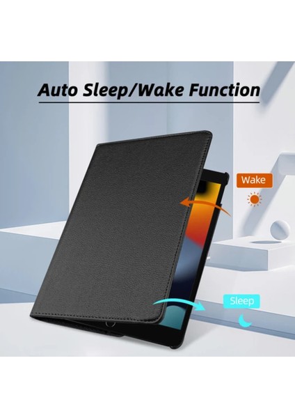 Samsung Galaxy Tab S9 Fe 10.9 SM-X510 Kılıf Dönebilen Standlı Akıllı Uyku Modlu Tablet Kapak