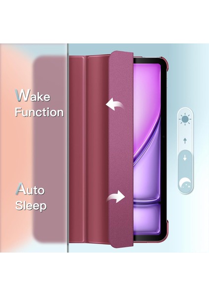 Apple Ipad Air 11 Inch M2 M3 Çip Air 4. /5. /6. Nesil Güçlü Manyetik Smart Kapak Devrilmez Stand Kılıf indirimleri