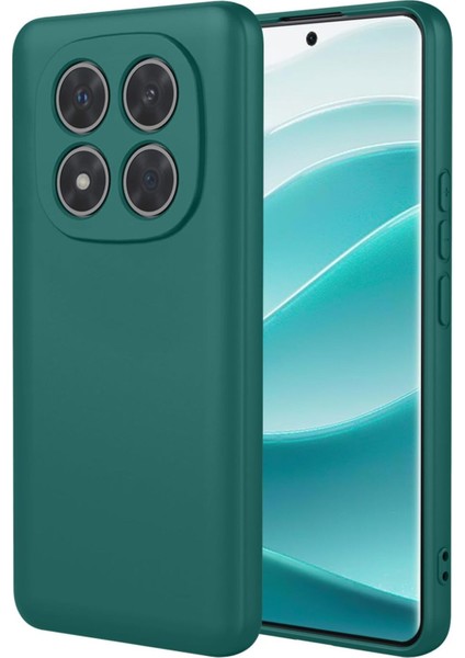 Xiaomi Redmi Note 14 Pro Kılıf Kadife Lansman Soft Yumuşak Liquid Silikon Kamera Korumalı Kapak