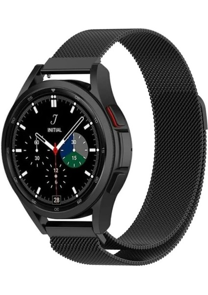Huawei Watch Gt2 - Gt2 Pro 22MM Uyumlu Metal Hasır Örgü Mıknatıslı Milano Loop Kordon