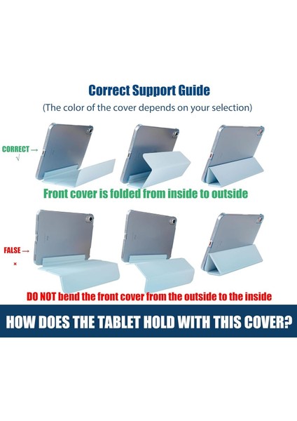Samsung Galaxy Tab A9 SM-X110 Güçlü Manyetik Smart Kapak Devrilmez Standlı Uyku Modlu Tablet Kılıfı