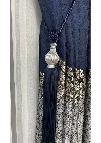 Gümüş Kuka Braçol Kornişe Takma Tavan Yan Bağlama Perde Toplama Aksesuar Tieback