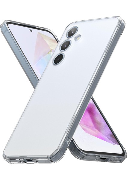 Samsung Galaxy S24 Kılıflı Renksiz Şeffaf Esnek Renksiz Silikon