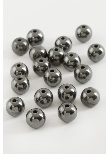 Allzey 8 mm Hematit Taşı 50 Gram-Antrasit fiyatları