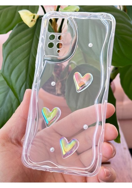 Xiaomi Redmi Note 11 Pro/12 Pro 4g Kılıf 3D Kalpli Inci Tasarımlı Desenli Kamera Korumalı Silikon Kapak fırsatları