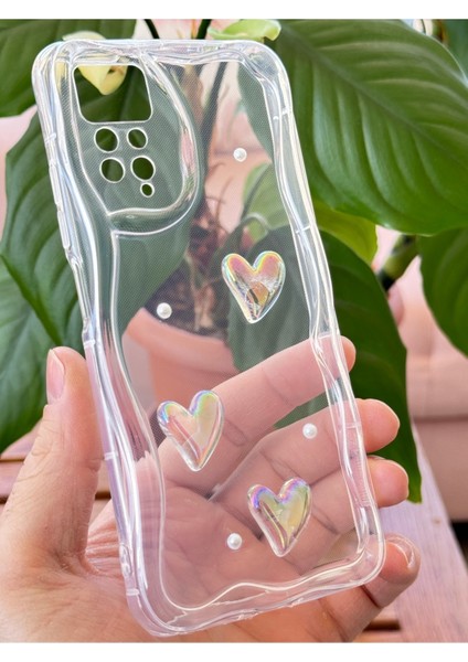 Xiaomi Redmi Note 11 Pro/12 Pro 4g Kılıf 3D Kalpli Inci Tasarımlı Desenli Kamera Korumalı Silikon Kapak indirimleri