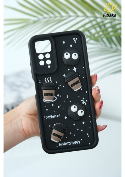 Xiaomi Redmi Note 11 Pro/12 Pro 4g Kılıf Tasarımlı Desenli Kamera Korumalı Coffee Kurabiye Silikon Kapak fırsatları