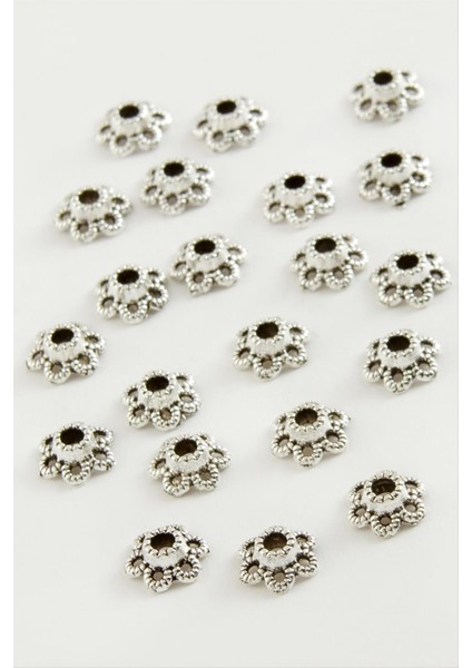 Allzey Çiçek Ara Aparat 50 Gram-Gümüş Rengi