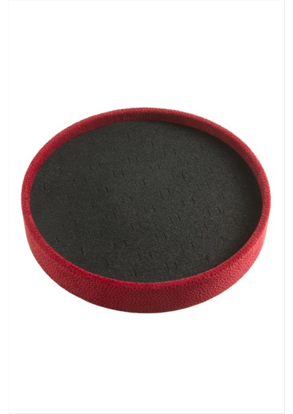 Allzey Yuvarlak Ahşap Anfora Kumaş Yüzüklük 20 Cm-Kırmızı fiyatları