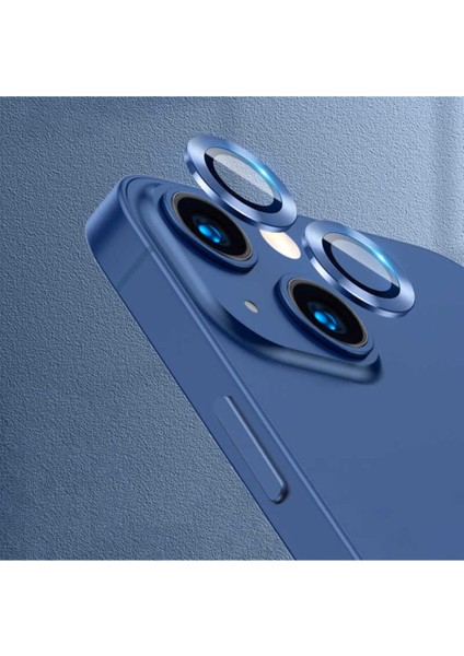 Apple iPhone 13 Mini Kamera Lens Koruyucu Kırılmaz Cam Kaliteyi Bozmaz Temperli Berrak Koruma Cl-07