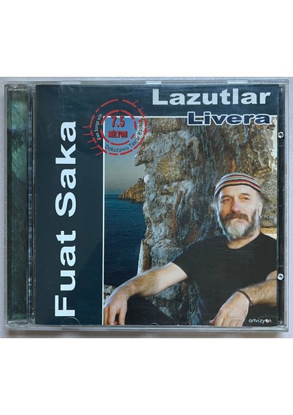 Fuat Saka Lazutlar Livera CD (Orijnal Dönem Baskı Cd)