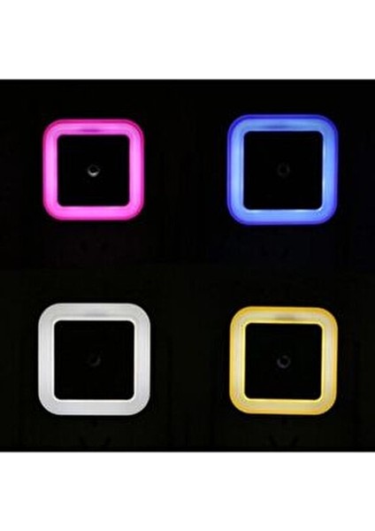 Mini Led Gece Lambası E-27 Duy Tipi 1 W Güç Tüketimi 4 Renk Seçenek modelleri