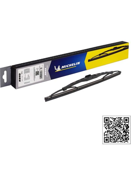 Audi A4 Avant 2001-2008 Arası Michelin Rainforce™ 34CM 1 Adet Telli Arka Silecek