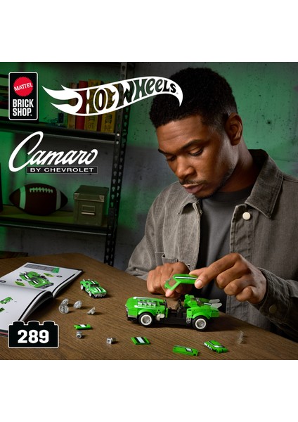 ™ Hot Wheels® Speed Serisi - Custom '68 Camaro® Yapı Oyuncağı Seti (289 Parça), Koleksiyoncular Için JFT16 fiyatları