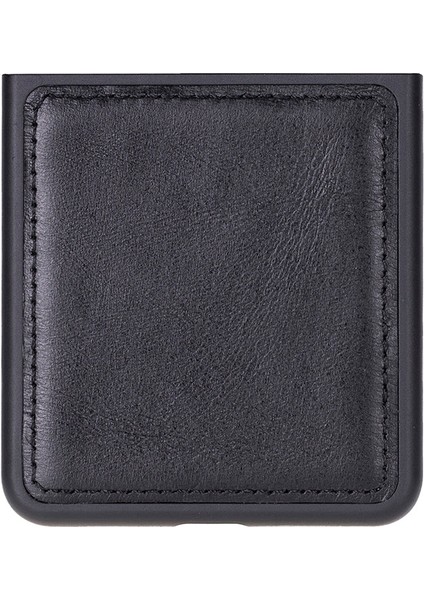 Bloomcase Flex Obsidian Black Hakiki Deri Samsung Galaxy Z Flip 7 Kılıf(6.9"-4.1") modelleri