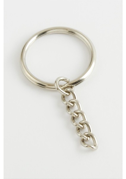 Msa-Shop Ince Anahtarlık Aparatı-Gümüş Rengi