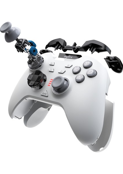 P5 Kablosuz Oyun Denetleyicisi 2.4g Bluetooth Hall Etkisi Gamepad Joystick Oyun Kolu Nintendo/pc/ios/android/steam modelleri