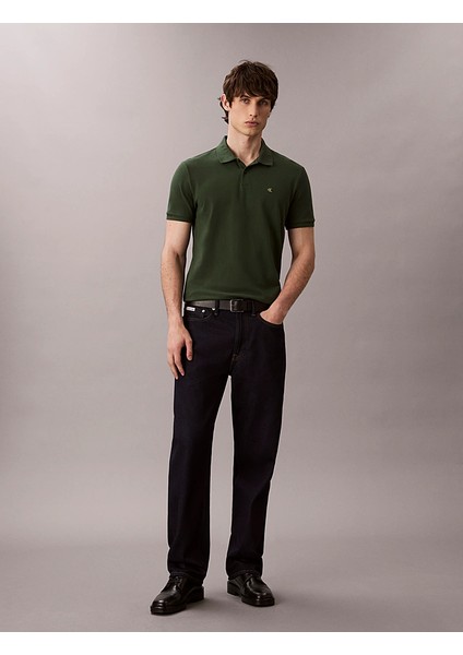 Kısa Kollu Günlük Pike Klasik Erkek T-Shirt LV040EM269-LLG