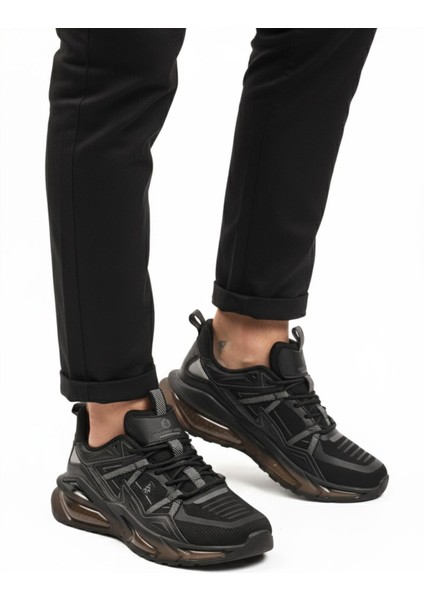 101 25333 Sally M Siyah Erkek Rahat Taban Spor Ayakkabı modelleri