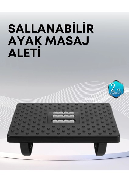 Ayak Destek ve Masaj Aleti – Ergonomik, Isıtmalı, Ayarlanabilir Yükseklik