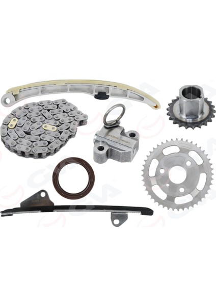 Eksantrik Zincir Seti Toyota Aurıs Corolla 1.4l 1ndtv Dizel 5 Vitesli Araçlar Için NDE150 D-4d 06- 09 / Yarıs 1.4l 1ndtv NLP90 Dizel - Fransız Üretim 06-09