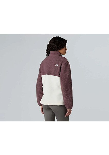 W Yumiori Full Zip Kadın Outdoor Polar Ceket NF0A8E88EWO1 Beyaz fırsatları