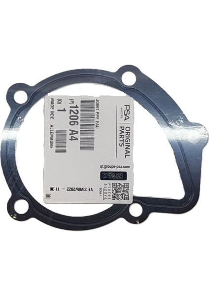 Orijinal 1206.A4 Devirdaim Su Pompası Contası 1.8 1.9 2.0 Hdı