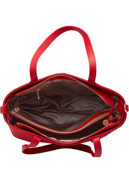 Kırmızı Print Kadın Omuz Çantası - S1WPR0000804-S4R fırsatları