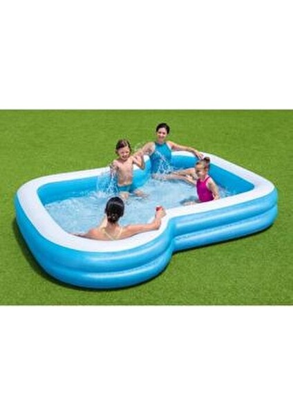 Şişme Aile Havuzu 305x274x46 cm İki Bardak Tutucu ile 1207 L Su Kapasitesi indirimleri