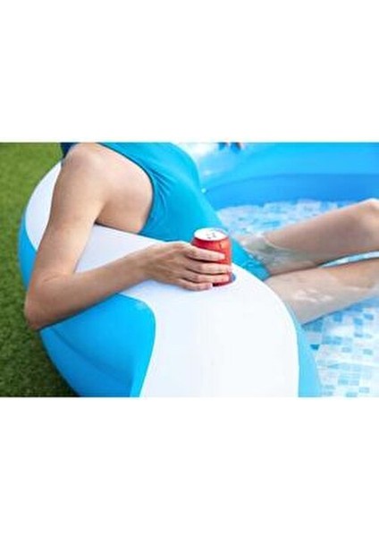 Şişme Aile Havuzu 305x274x46 cm İki Bardak Tutucu ile 1207 L Su Kapasitesi