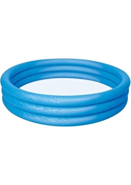 Jumbo Şişme Havuz 183 x 33 cm 3 Bölmeli Mavi Renkli Dayanıklı Malzeme fırsatları