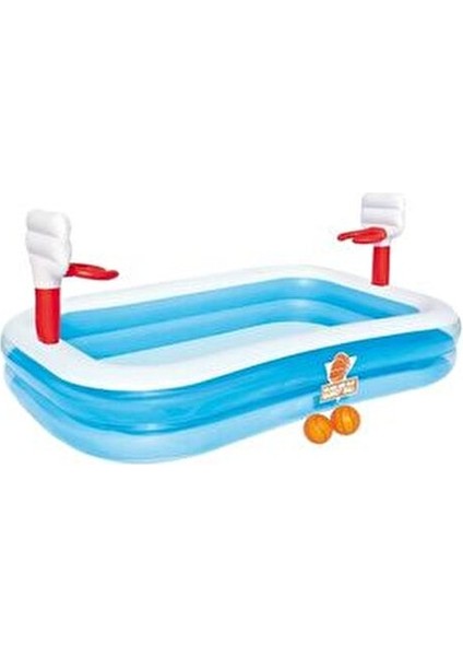 Basketbol Potalı Şişme Çocuk Havuzu 36 cm2 Eğlenceli Oyun Alanı fiyatları