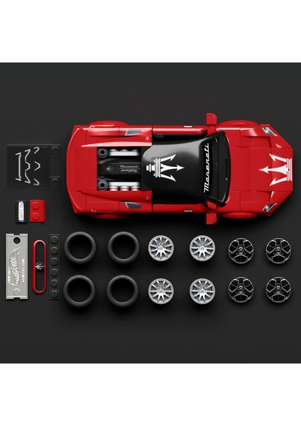 ™ Hot Wheels® Speed Serisi - Maserati MC20 Yapı Oyuncağı Seti (250 Parça), Koleksiyoncular Için JFR90 fırsatları