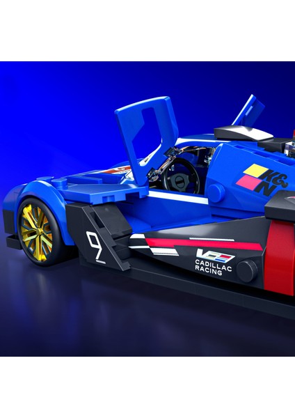 ™ Hot Wheels® Speed Serisi - Cadillac® Project Gtp Hypercar Yapı Oyuncağı Seti (236 Parça), Koleksiyoncular Için JFR89
