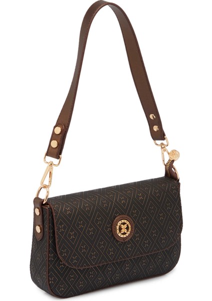 Bronz Print Kadın Omuz Çantası - S1WPR0000800-R7P fiyatları