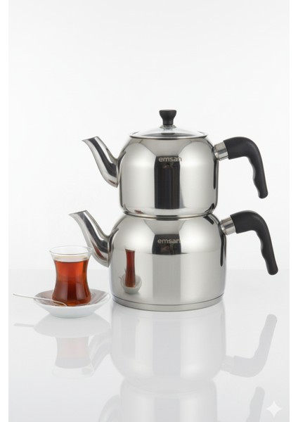 Amelia Maxi Çaydanlık Takımı Siyah 1.50 - 2.75 Lt.