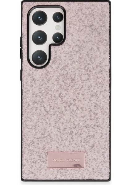 Bfs Samsung Galaxy S24 Ultra Bright Simli Kapak - Pembe