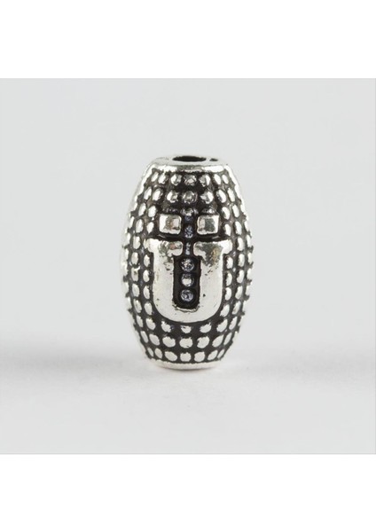 Msa-Shop 8 mm Arpa Kesim Metal Harf Metal Tesbih Harfi -Ü