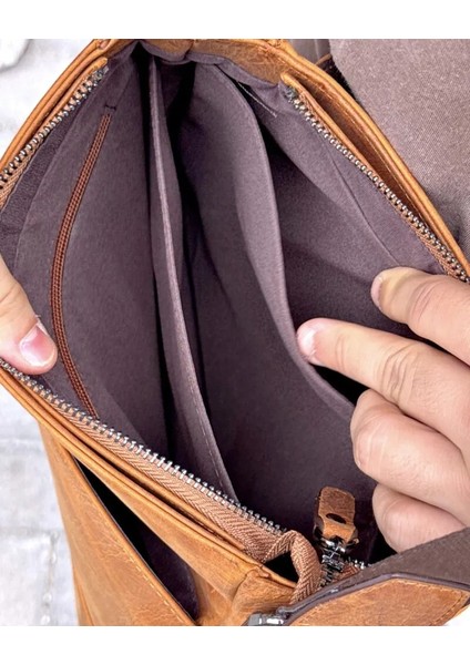 Hakiki Deri Erkek Çanta Askı Kayışlı Fermuarlı 2111 indirimleri